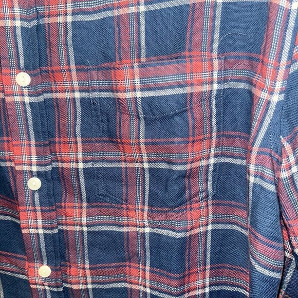RAILS Wyatt Men's Valencia Sun Plaid Button Down Long Sleeve Shirt -EUC - M - Picture 6 of 9